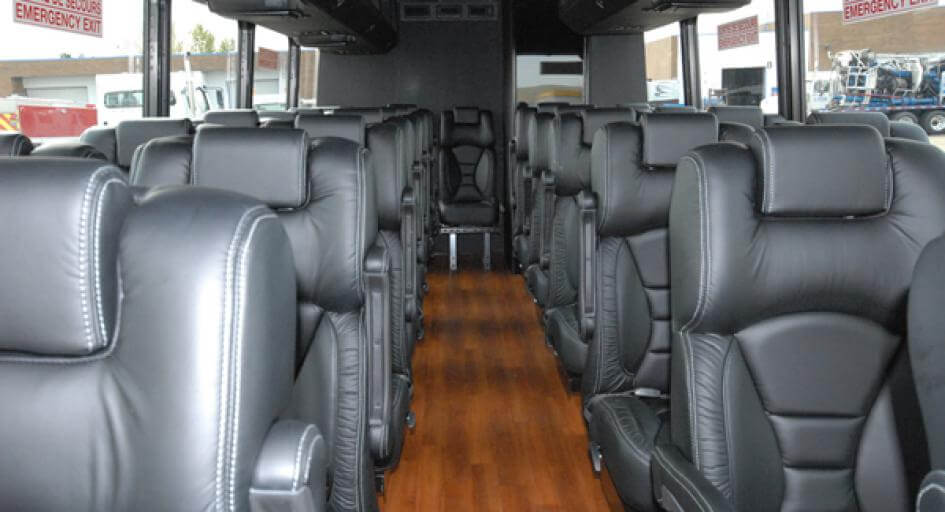 Erie 20 Passenger Minibus Interior