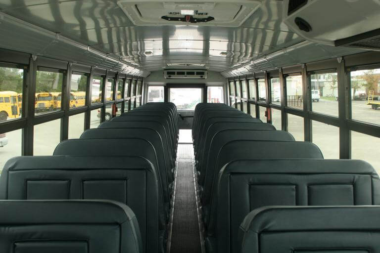 Erie 47 Passenger School Bus Interior