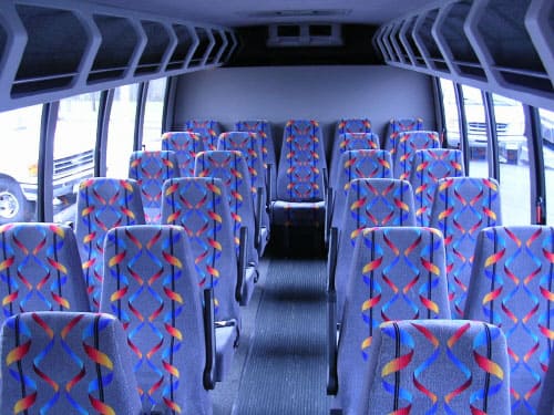 Cincinnati 15-35 Passenger Minibuses Interior