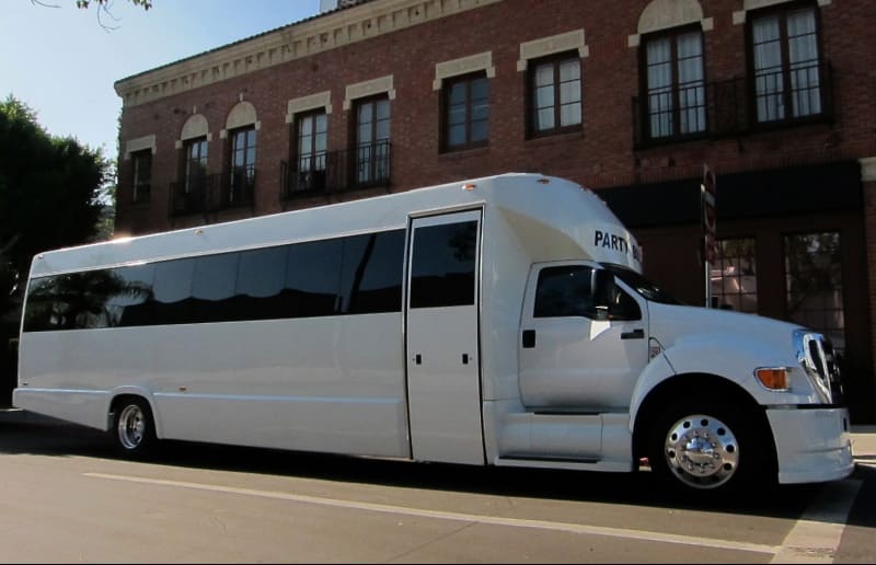 Parma 30 Passenger Party Bus White